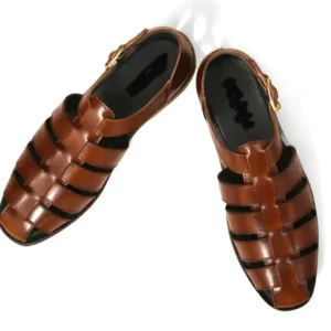 Fisherman Sandals-Brown-01