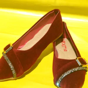 Children Loafer Dark Mehroon-01